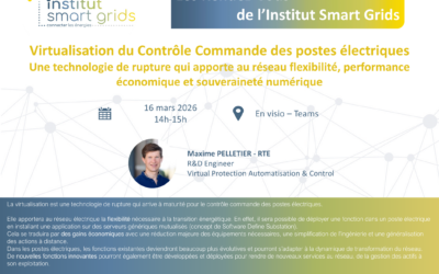 Rendez-Vous de l&rsquo;ISG – Virtualisation du Contrôle Commande des postes électriques RTE