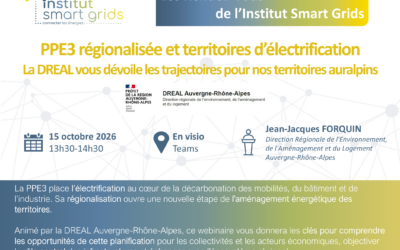 Rendez-Vous de l&rsquo;ISG – PPE3 régionalisée et territoires d’électrification